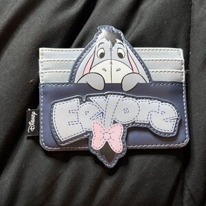 Disney Eeyore Card Holder in Blue and Gray